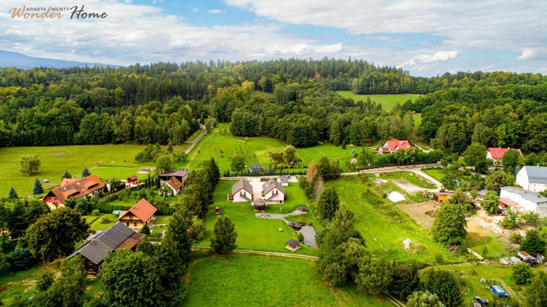 Apartamenty Czerwony Dworek - Duzy Teren Zielony, Plac Zabaw, Miejsce Na Grilla I Staw Z Mozliwoscia Wedkowania, Boisko ミスワコビツェ エクステリア 写真